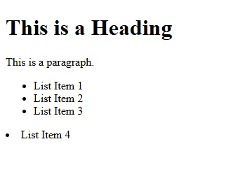 react sample